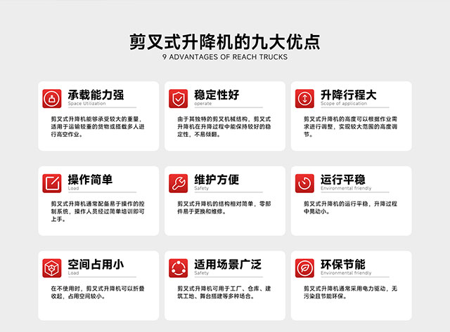 剪叉式升降機的九大優(yōu)點(diǎn)