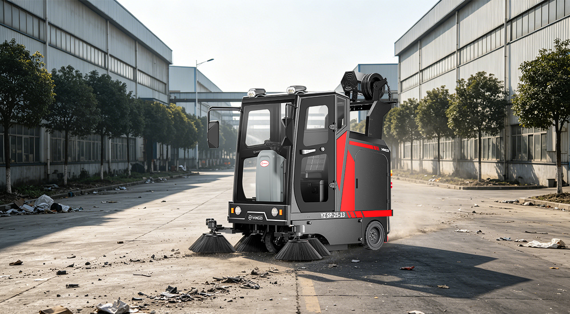 揚子大型掃地車(chē)