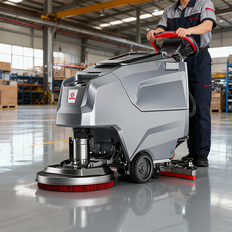 工廠(chǎng)大面積清潔升級(jí)｜帕爾普線(xiàn)路器材攜手X2E洗地機(jī)，5500㎡車(chē)間高效省心