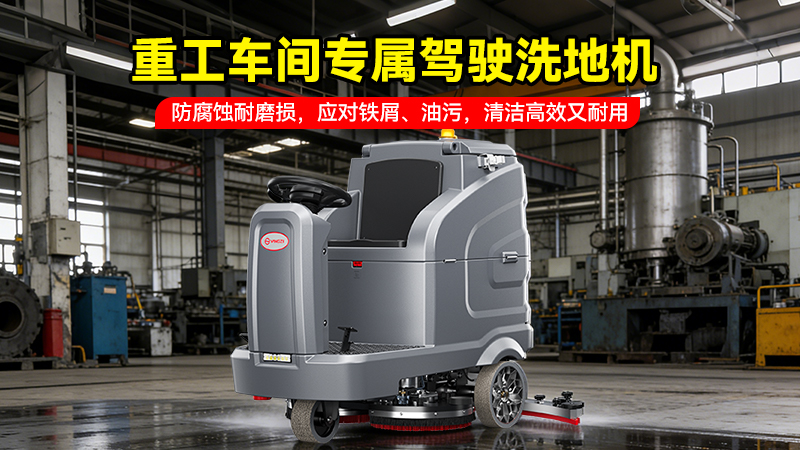 從“人拉肩扛”到“駕駛式清潔”：揚子YZ-X7C如何重新定義工廠(chǎng)與商超的地面管理